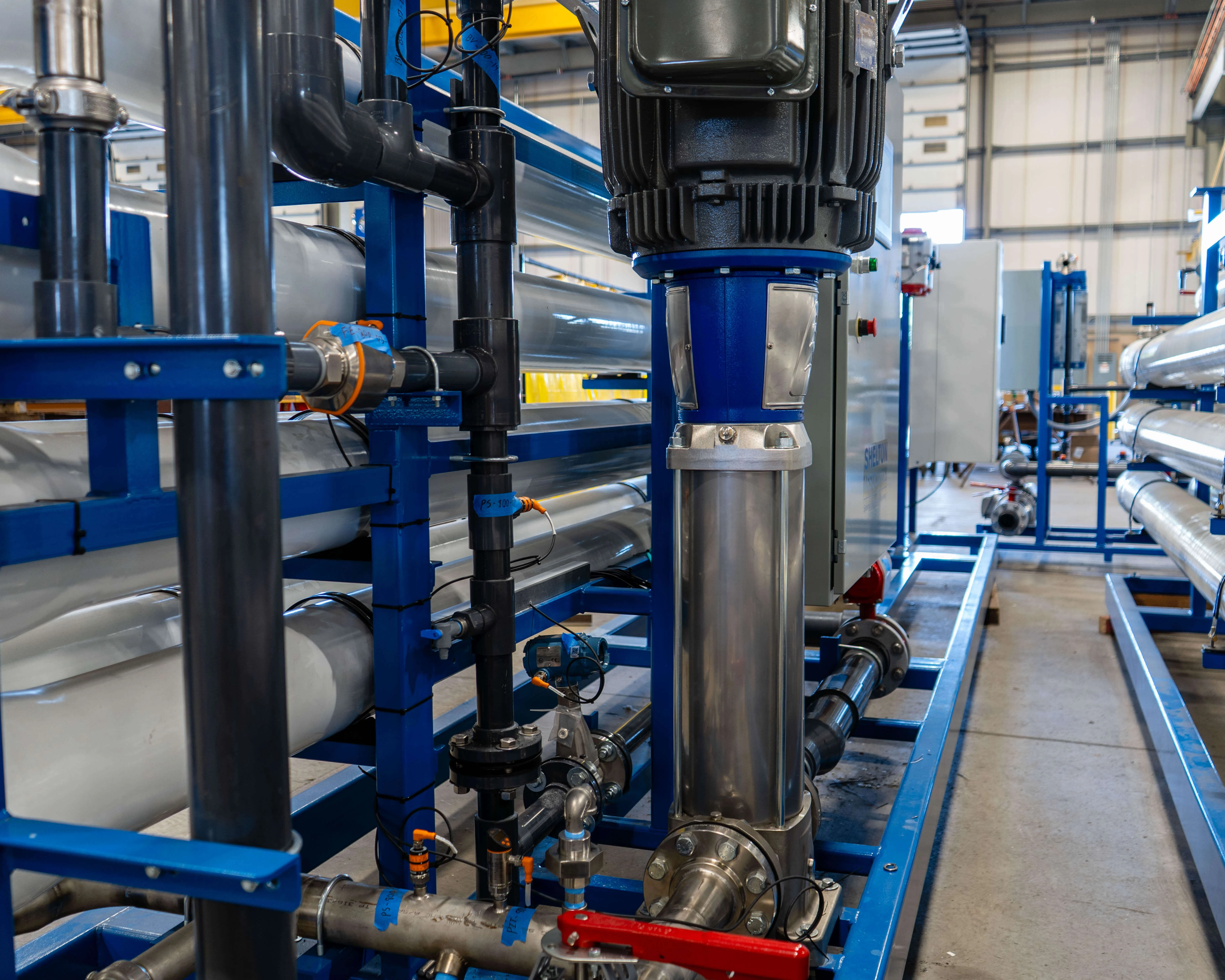 industrial piping system